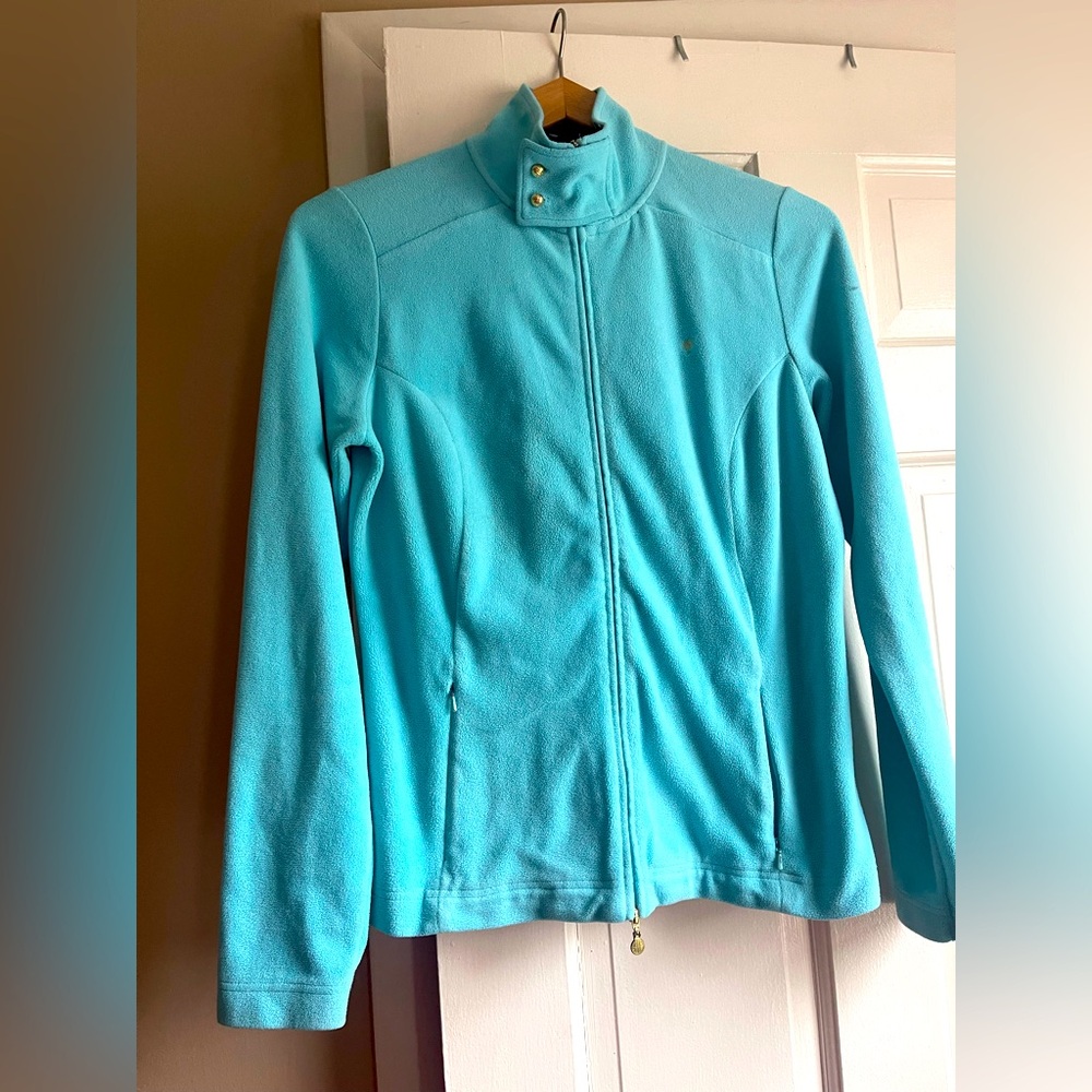 Lilly Pulitzer full zip fleece M - Picture 2 of 7